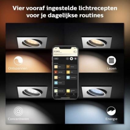 Philips - LED Stmívatelné svítidlo Hue MILLISKIN 1xGU10/5,5W/230V