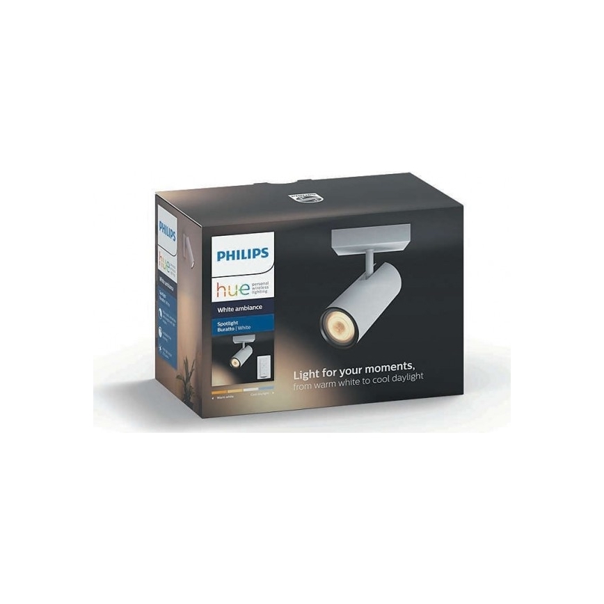 Philips 50461/31/P7 - LED Stmívatelné bodové svítidlo HUE BURATTO 1xGU10/5,5W