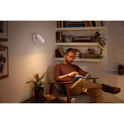 Philips 50461/31/P7 - LED Stmívatelné bodové svítidlo HUE BURATTO 1xGU10/5,5W