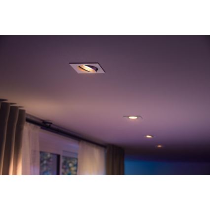 Philips 50551/31/P7 - LED RGB Podhledové svítidlo HUE CENTURA 1xGU10/5,7W/230/24V