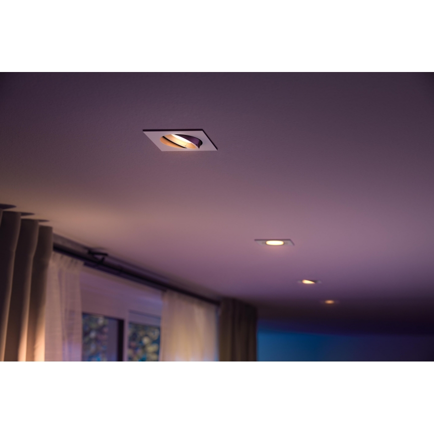 Philips 50551/31/P7 - LED RGB Podhledové svítidlo HUE CENTURA 1xGU10/5,7W/230/24V