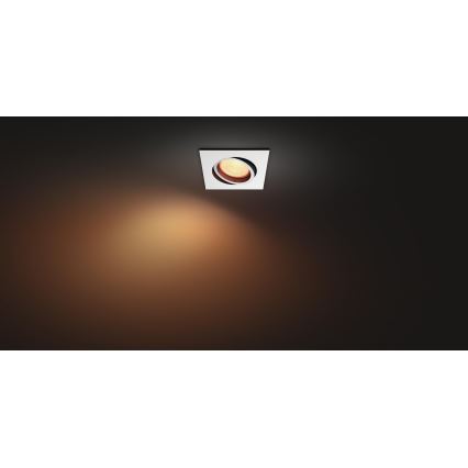 Philips 50551/31/P7 - LED RGB Podhledové svítidlo HUE CENTURA 1xGU10/5,7W/230/24V
