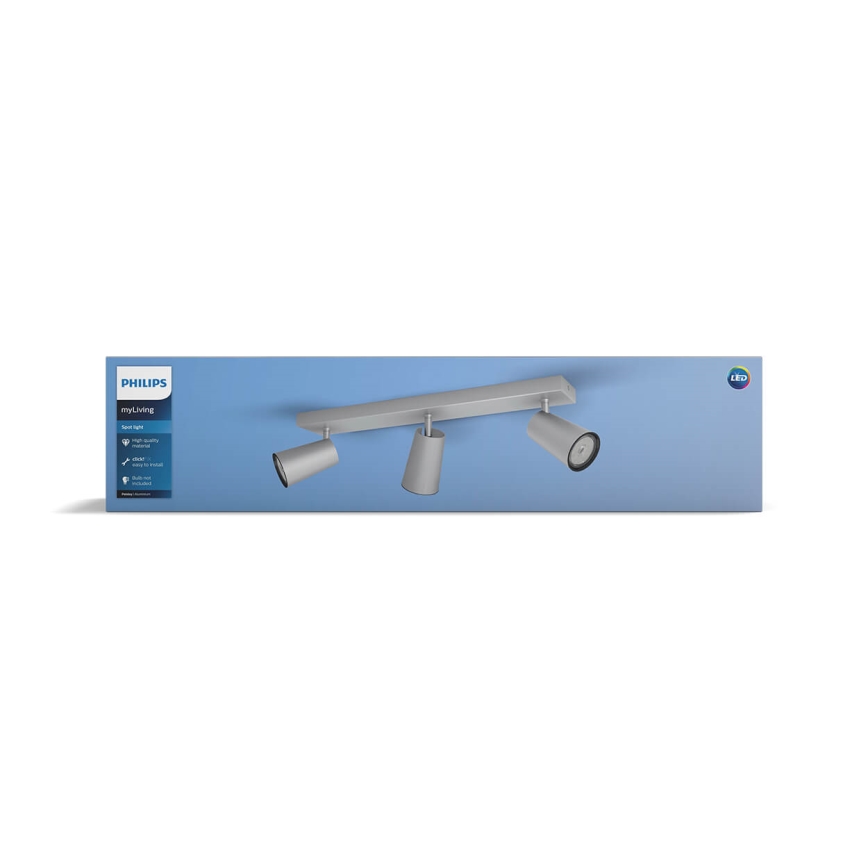 Philips - Bodové svítidlo 3xGU10/5,5W/230V