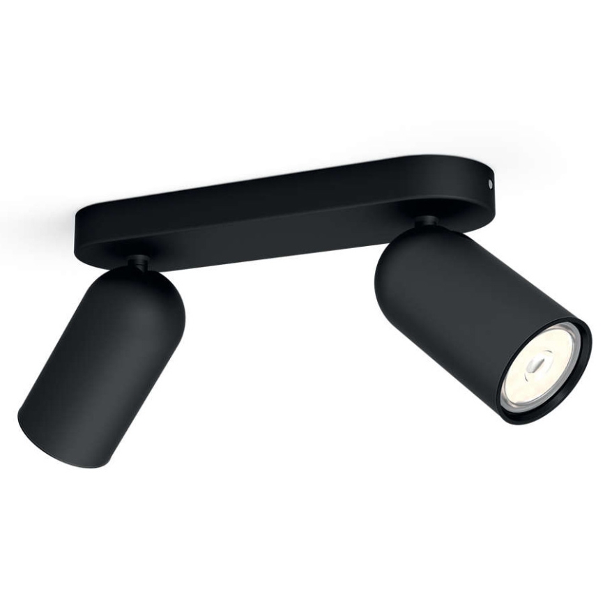 Philips 50582/30/PN - Bodové svítidlo MYLIVING PONGEE 2xGU10/10W/230V