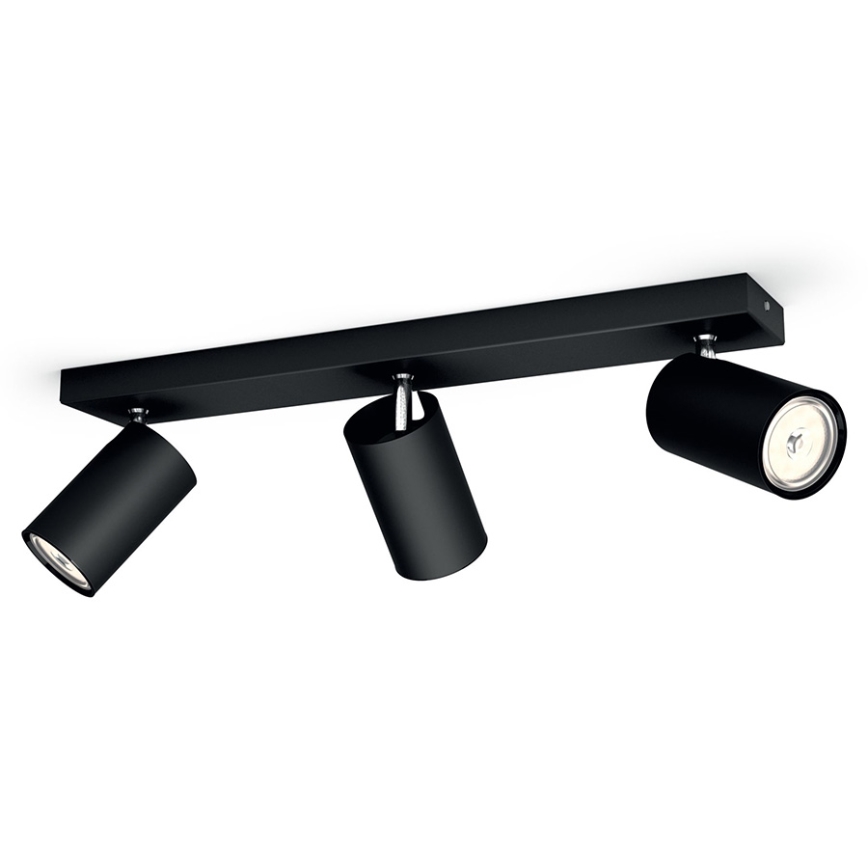 Philips 50593/30/PN - Bodové svítidlo MYLIVING KOSIPO 3xGU10/10W/230V