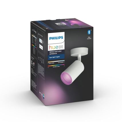 Philips 50631/31/P7 - LED RGB Bodové svítidlo HUE FUGATO 1xGU10/5,7W/230V