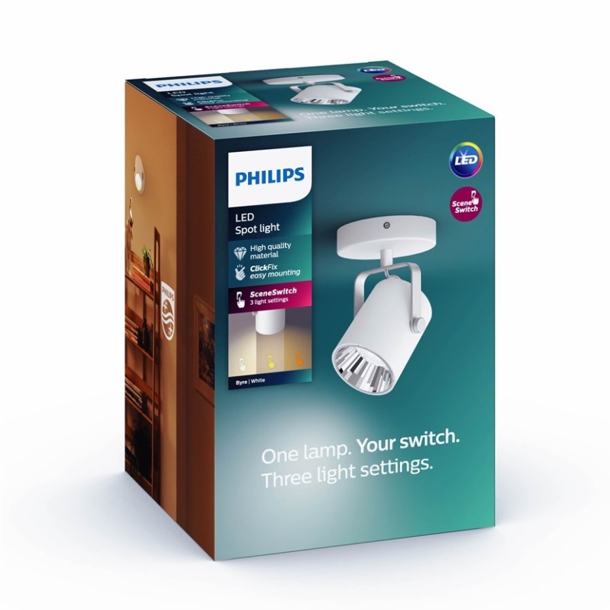 Philips -  LED Bodové svítidlo LED/4,3W/230V 2200/2500/2700K