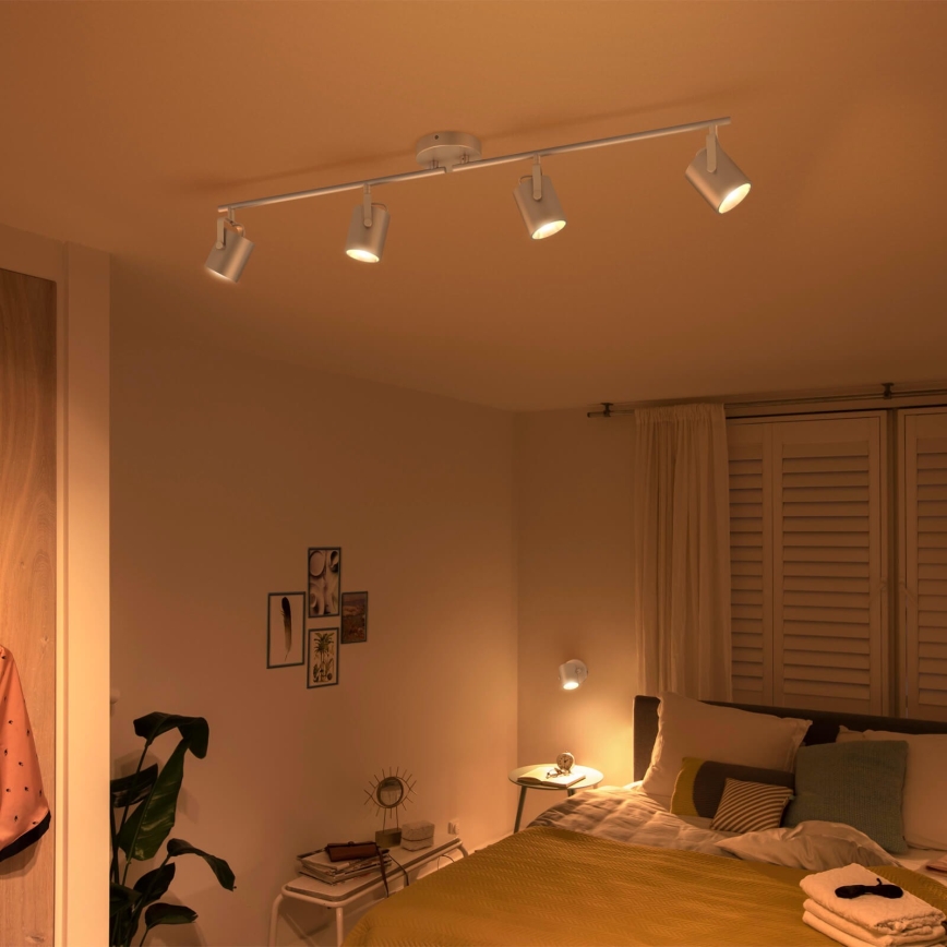 Philips 50664/14/P0 - LED Bodové svítidlo BYRE 4xLED/4,3W/230V 2200/2500/2700K