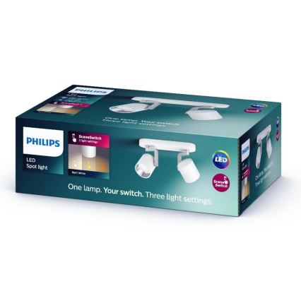 Philips - LED Stmívatelné bodové svítidlo 2xLED/4.5W/230V