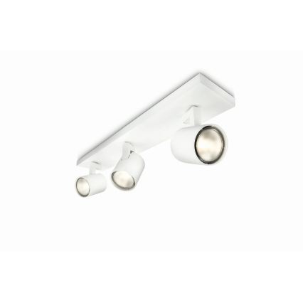 Philips - Bodové svítidlo RUNNER 3xGU10/20W/230V