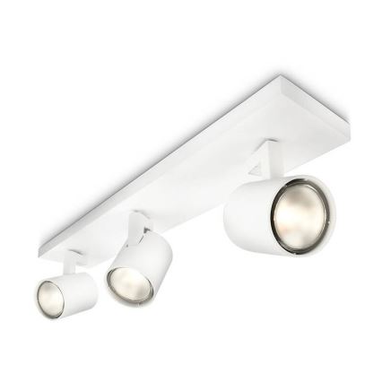 Philips - Bodové svítidlo MYLIVING RUNNER 3xGU10/20W/230V