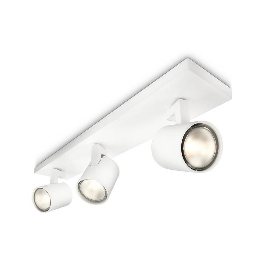 Philips - Bodové svítidlo MYLIVING RUNNER 3xGU10/20W/230V