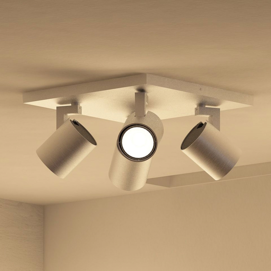Philips 53094/48/12 - Bodové svítidlo MYLIVING RUNNER 4xGU10/50W/230V