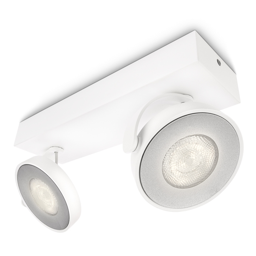 Philips 53172/31/P0 - Stmívatelné bodové svítidlo MYLIVING CLOCKWORK 2xLED/4,5W/230V