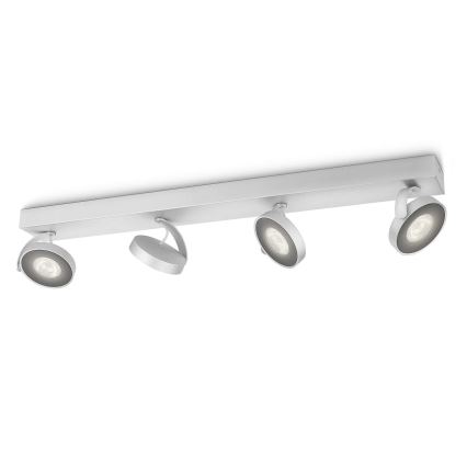 Philips 53174/48/16 - LED bodové svítidlo MYLIVING CLOCKWORK 4xLED/4W/230V