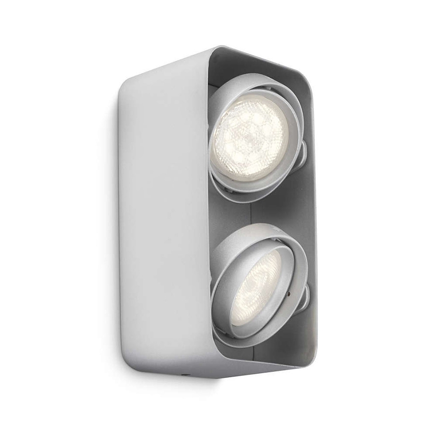 Philips 53202/48/16 - LED bodové svítidlo AFZELIA 2xLED/3W/230V