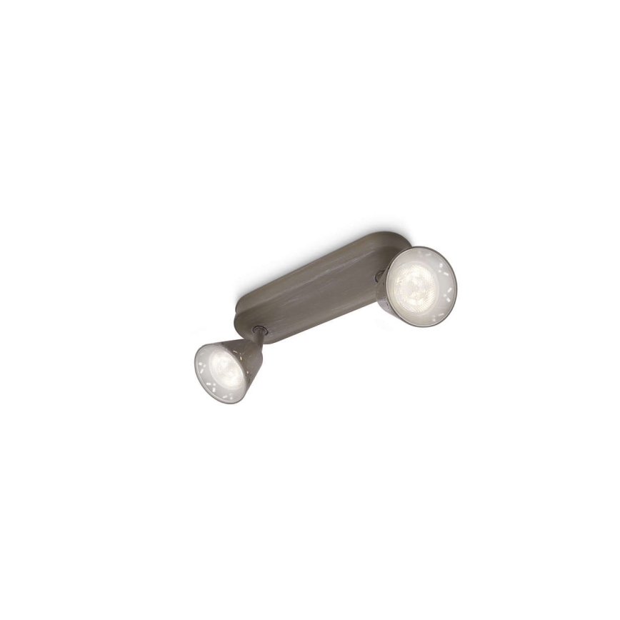 Philips 53252/26/16 - LED bodové svítidlo MYLIVING IDYLLIC 2xLED SMD/4W/230V