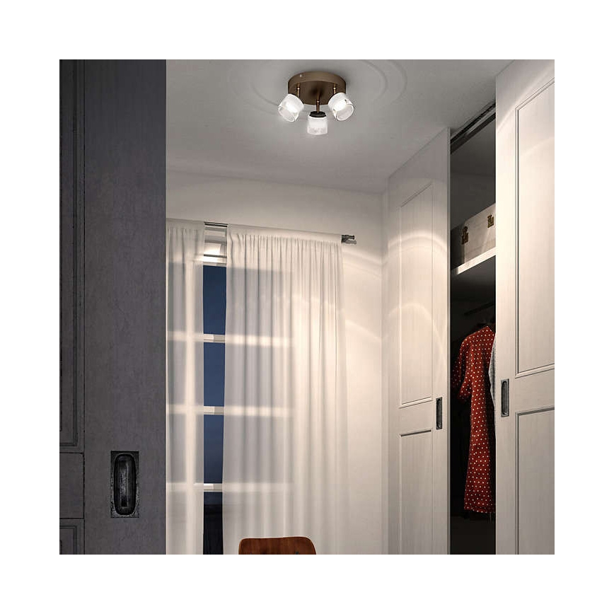 Philips 53333/06/16 - LED bodové svítidlo FREMONT 3xLED/4W/230V