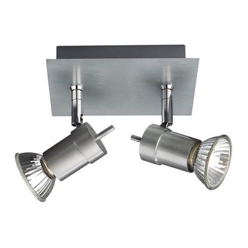 Philips 55082/48/PN - Bodové svítidlo TITAN 2xGU10/50W/230V