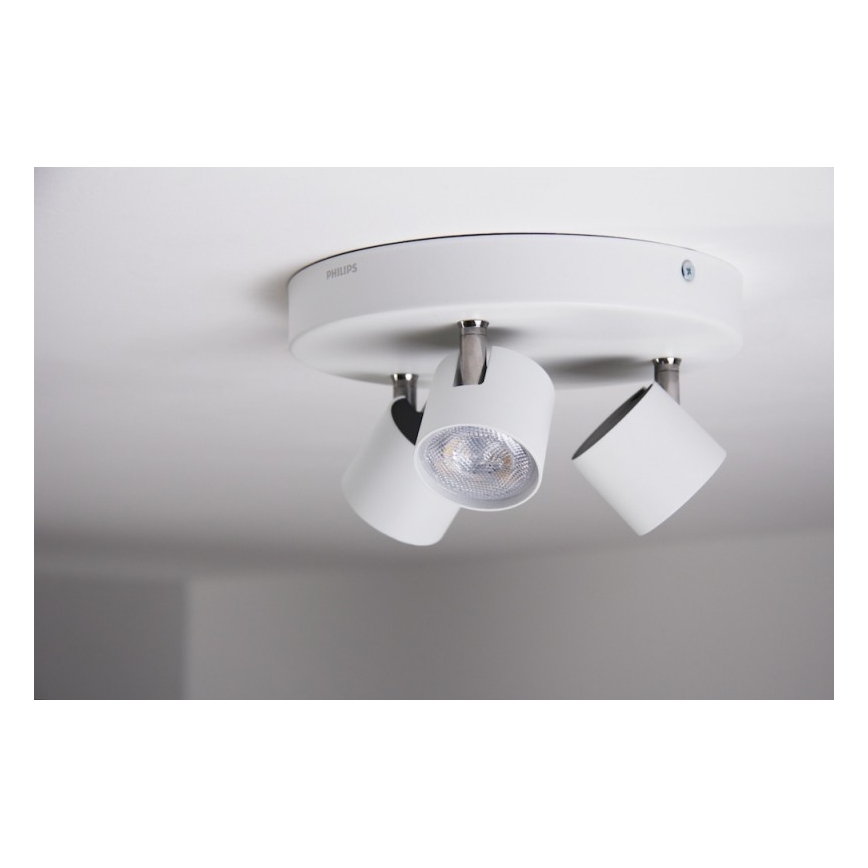 Philips 56243/31/16 - LED bodové svítidlo MYLIVING STAR 3xLED/4W/230V