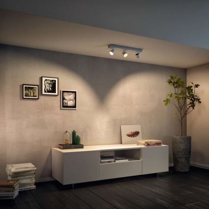 Philips 56243/31/P0 - LED Stmívatelné bodové svítidlo STAR 3xLED/4,5W/230V