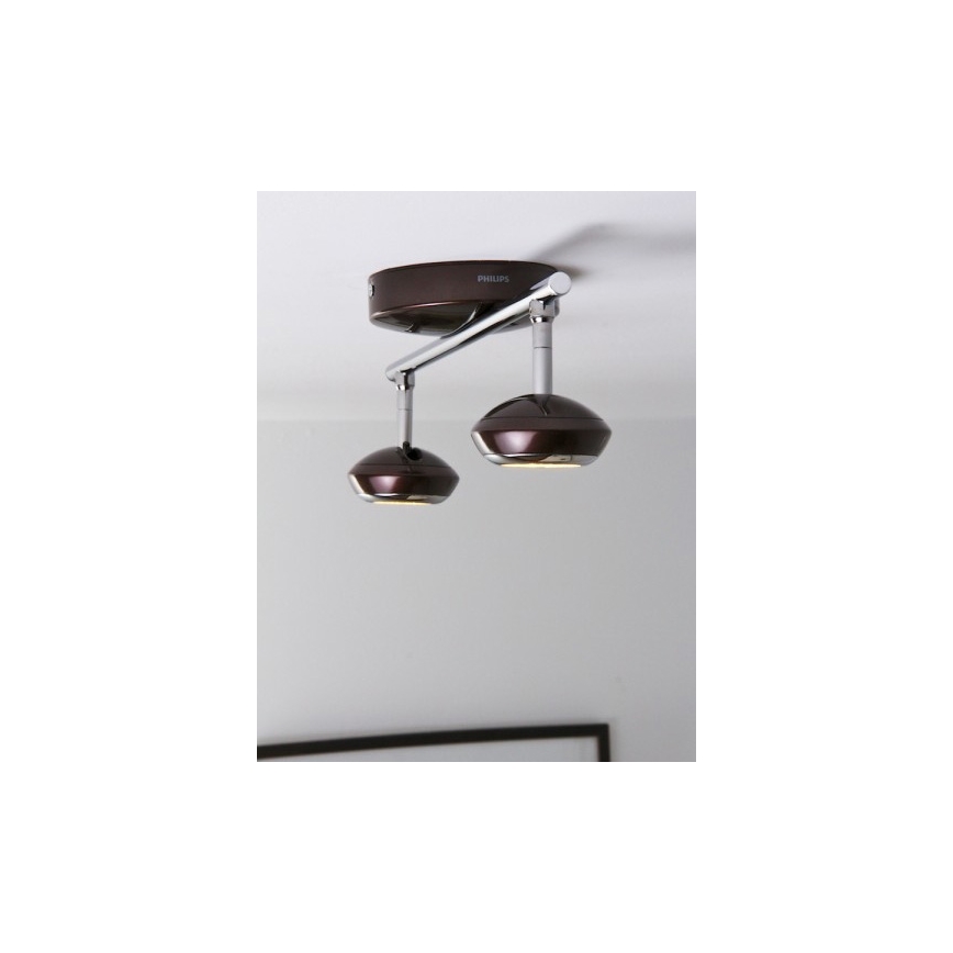Philips 57172/44/16 - LED bodové svítidlo MYLIVING SEPIA 2xLED/3W/230V