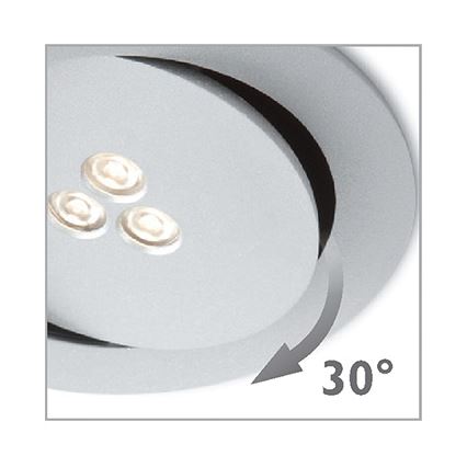 Philips 57962/48/16 - Koupelnové podhledové svítidlo MYLIVING SCULPTOR 1xLED/6W/230V