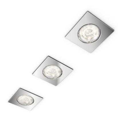 Philips 59007/11/P0 - SADA 3x LED Koupelnové svítidlo DREAMINESS LED/4,5W IP65