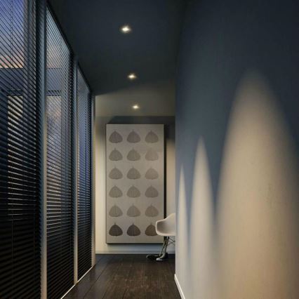 Philips 59100/87/16 - SADA 3x LED bodové zápustné svítidlo SCEPTRUM 3xLED/3W