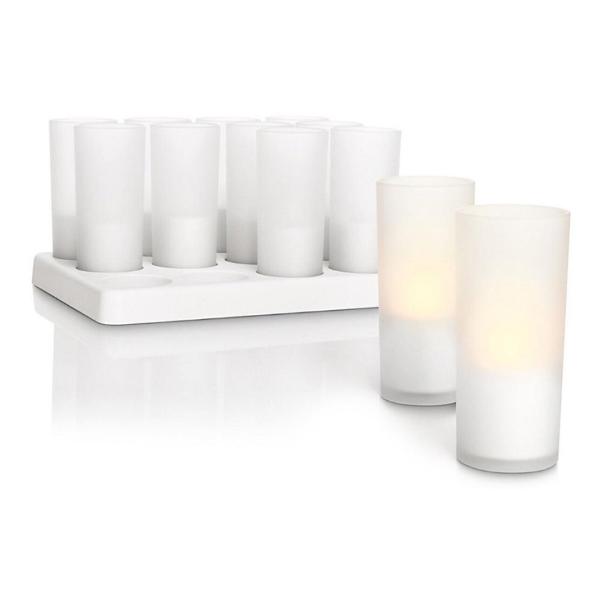 Philips 69133/60/PH - Dekorativní LED svíčky CANDLE LIGHTS (sada 12ks) 12xLED/1W IP44