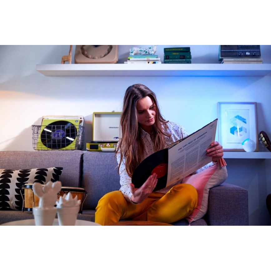 Philips 70103/31/P0 - LED stolní lampa LIVINGCOLORS SOUNDLIGHT LED/0,4W/3xAA