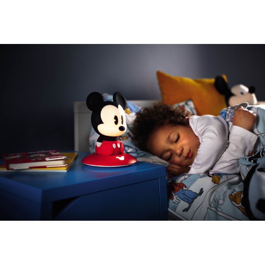 Philips 71709/30/16 -  Dětská lampa DISNEY SOFTPAL MICKEY LED/1W/230V