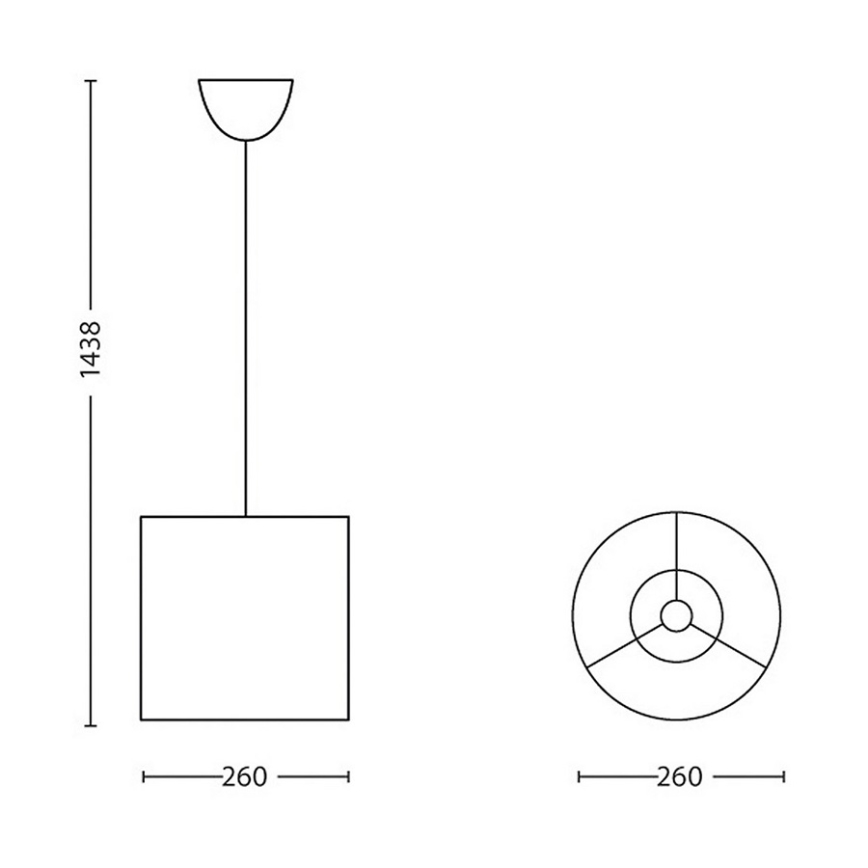 Philips 71751/01/16 - LED Dětský lustr DISNEY FROZEN 1xE27/6W/230V