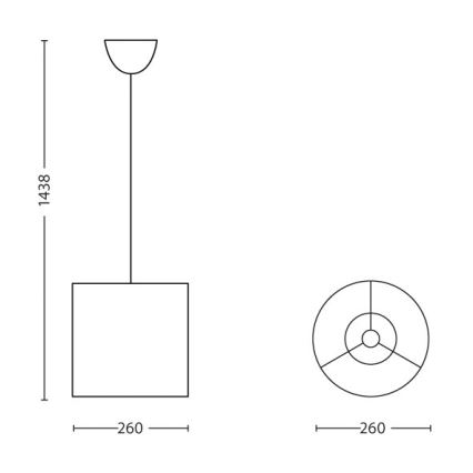 Philips 71751/32/16 - LED Dětský lustr na lanku DISNEY CARS 1xE27/8,5W/230V