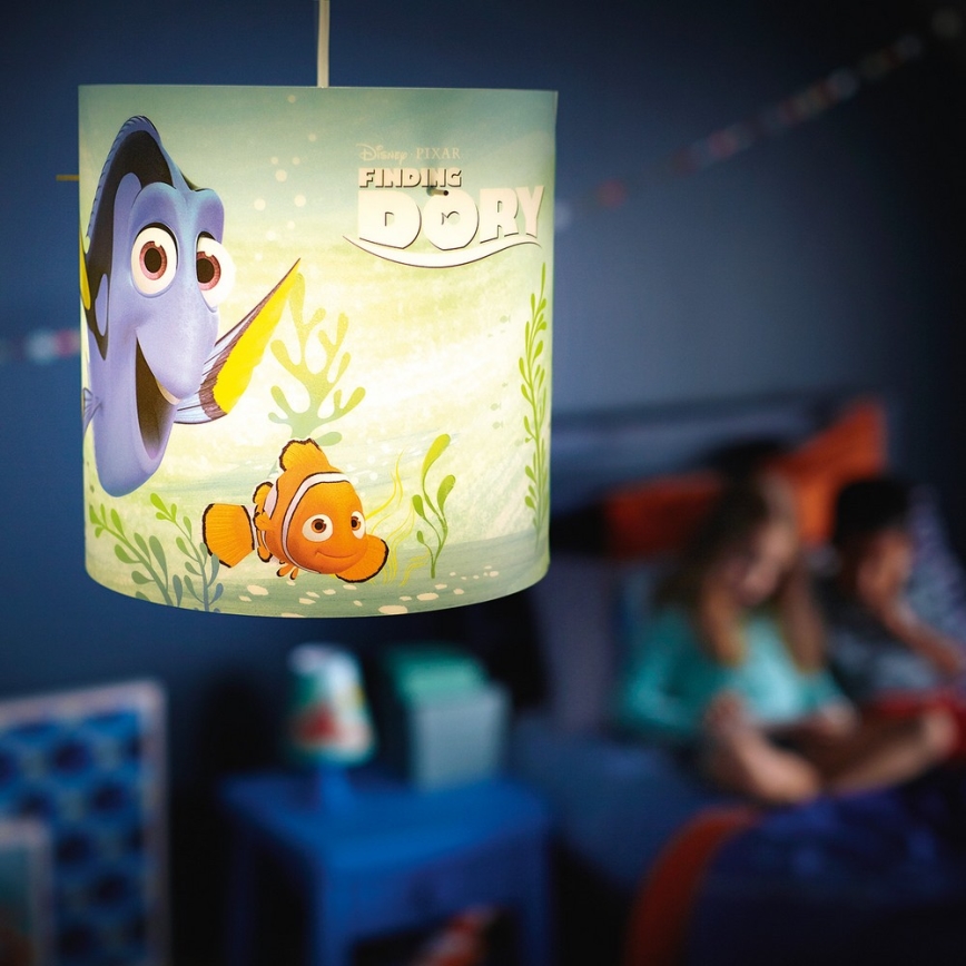 Philips 71751/90/26 - Stínidlo k dětskému lustru DISNEY FINDING DORY E27 pr. 26 cm