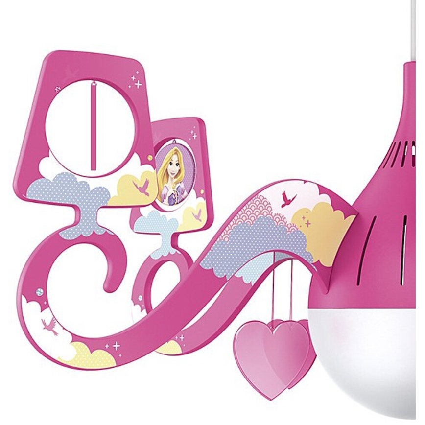 Philips 71757/28/16 - Dětský lustr DISNEY PRINCESS 1xE27/15W/230V