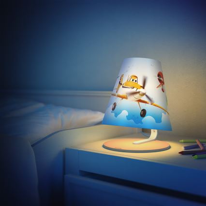 Philips 71764/53/16 - LED Dětská stolní lampička DISNEY PLANES LED/3W/230V