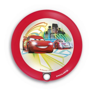 Philips 71765/32/16 - LED Dětské svítidlo se senzorem DISNEY CARS 1xLED/0,06W/2xAAA Philips 71765/32/16 - LED Dětské svítidlo se senzorem DISNEY CARS 1xLED/0,06W/2xAAA