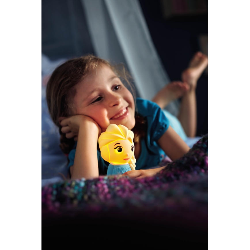 Philips 71768/03/16 - Dětská lampička DISNEY ELSA LED/2xAAA