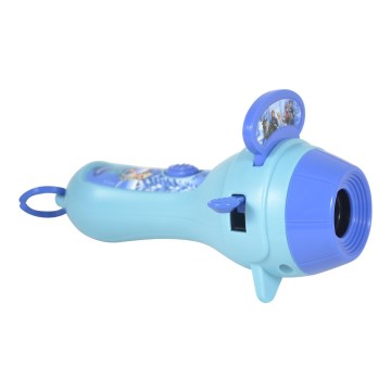 Philips 71788/08/16 - LED Dětská baterka a projektor DISNEY FROZEN LED/1W/2xAAA