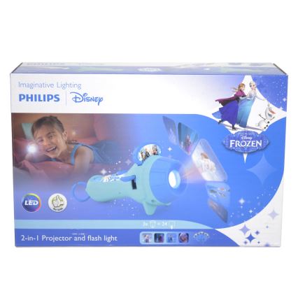 Philips - Dětský projektor FROZEN 2v1 LED/2xAAA