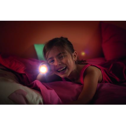 Philips 71788/90/16 - LED Dětská baterka a projektor DISNEY DORY LED/3xLR44