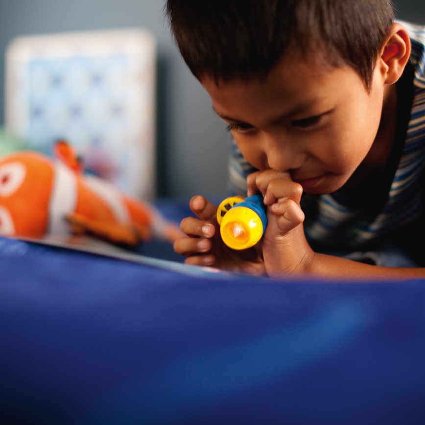 Philips 71788/90/16 - LED Dětská baterka a projektor DISNEY DORY LED/3xLR44