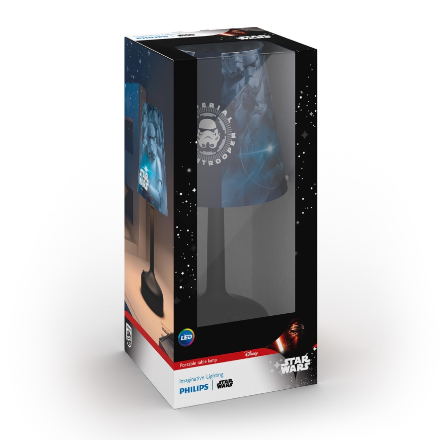 Philips 71796/30/16 - Dětská stolní lampa STAR WARS STORMTROOPER LED/3xAA