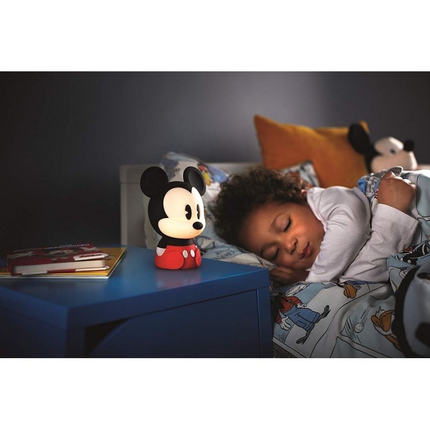 Philips 71883/30/PO - LED Dětská lampa DISNEY MICKEY MOUSE LED/0,1W/USB
