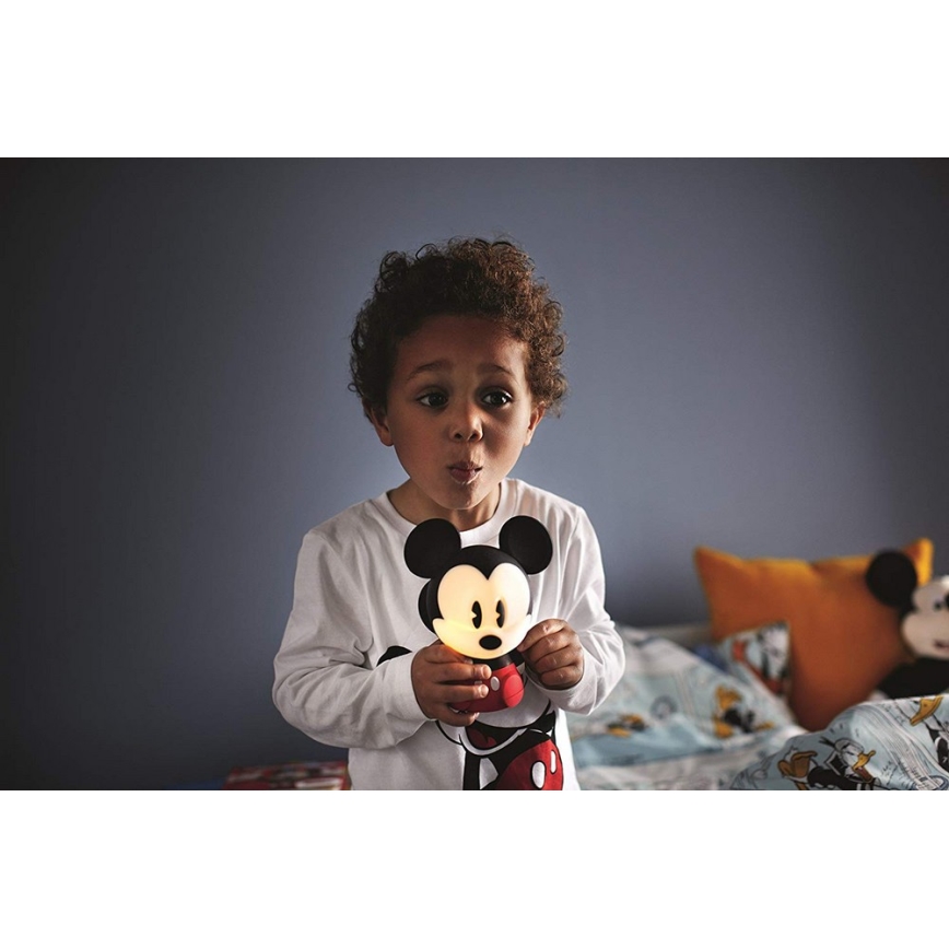 Philips 71883/30/PO - LED Dětská lampa DISNEY MICKEY MOUSE LED/0,1W/USB