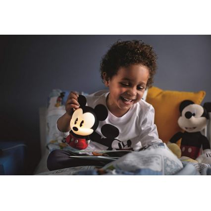 Philips 71883/30/PO - LED Dětská lampa DISNEY MICKEY MOUSE LED/0,1W/USB