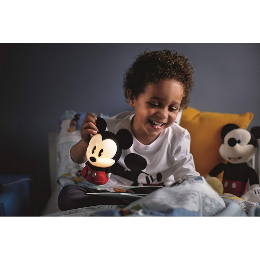 Philips 71883/30/PO - LED Dětská lampa DISNEY MICKEY MOUSE LED/0,1W/USB