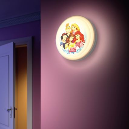 Philips 71884/28/P0 - LED Dětské nástěnné svítidlo DISNEY PRINCESS 4xLED/2,5W/23