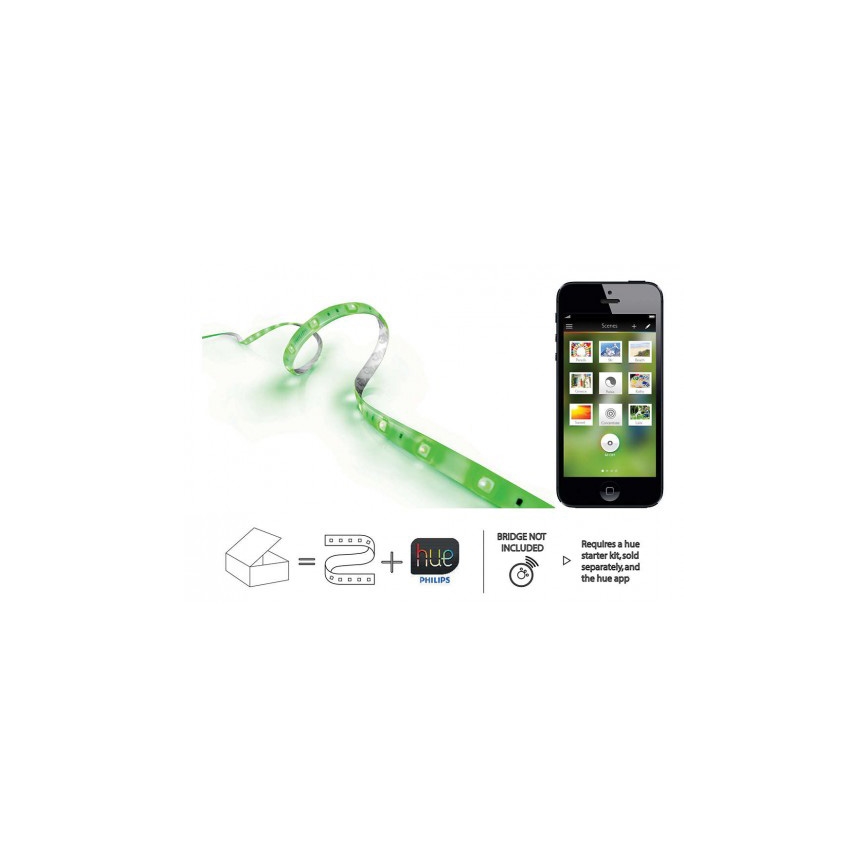 Philips 71901/55/PH - RGB LED pásek HUE LIGHTSTRIP 2m